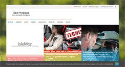 Desktop Screenshot of eco-pratique.com